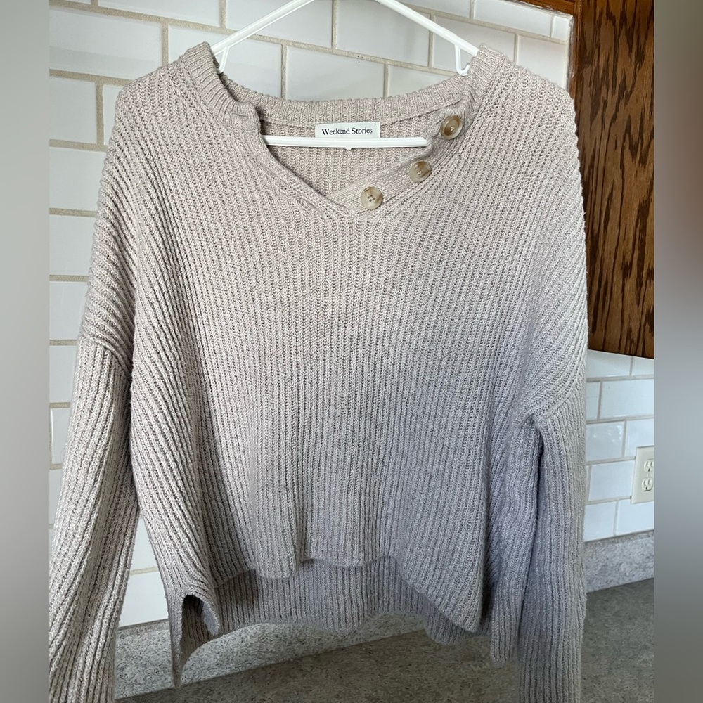 Weekend Stories Sweater